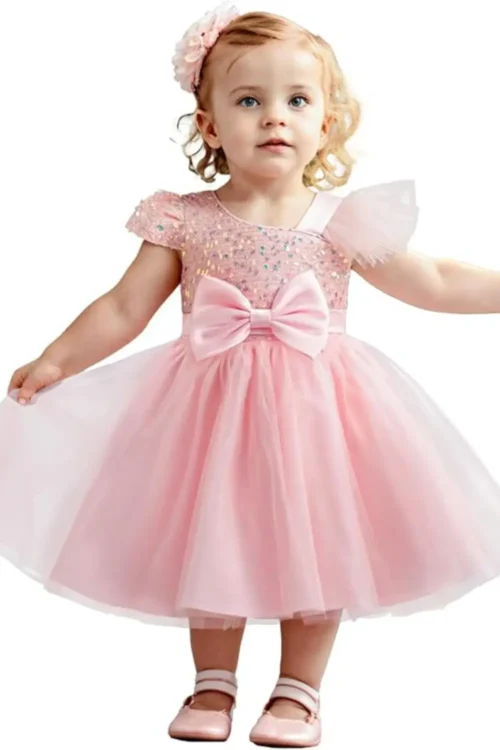 pink dress