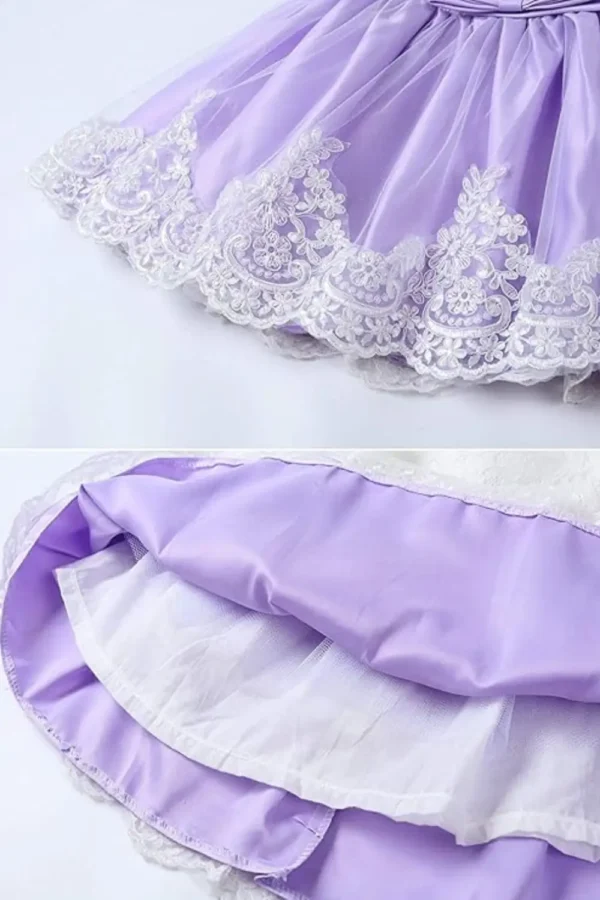 purple dress
