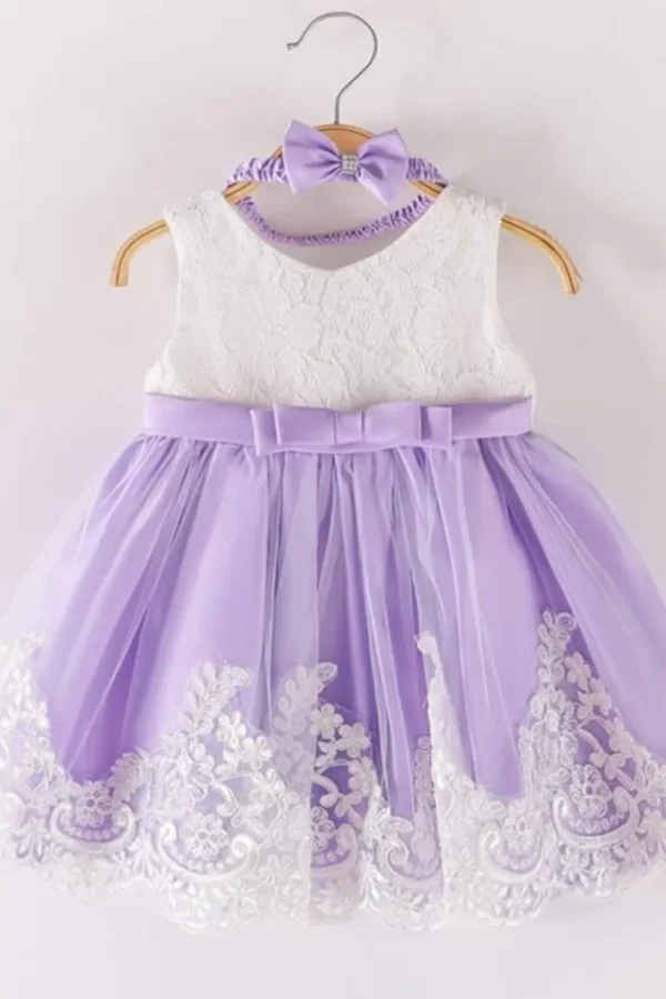 purple dress