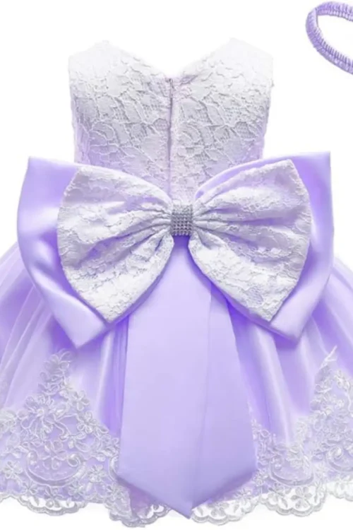 purple dress