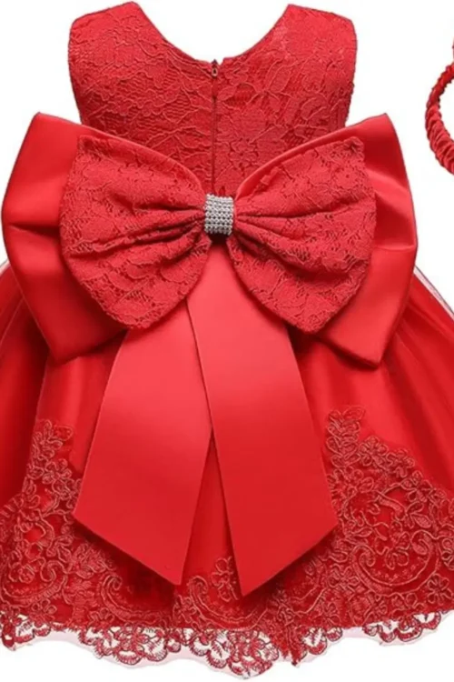 red dress