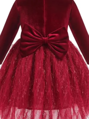 red dress