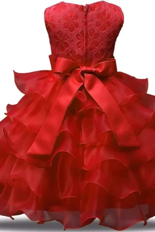 red dress