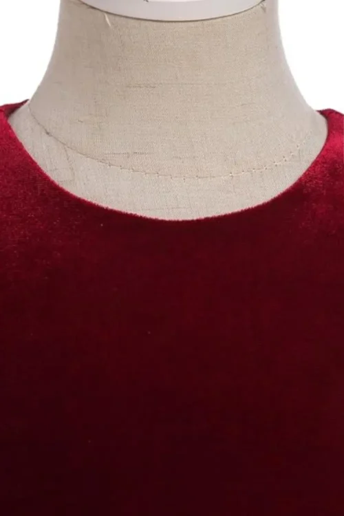 red dress