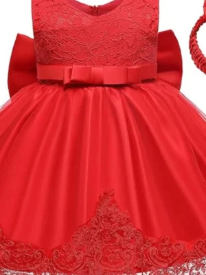 red dress