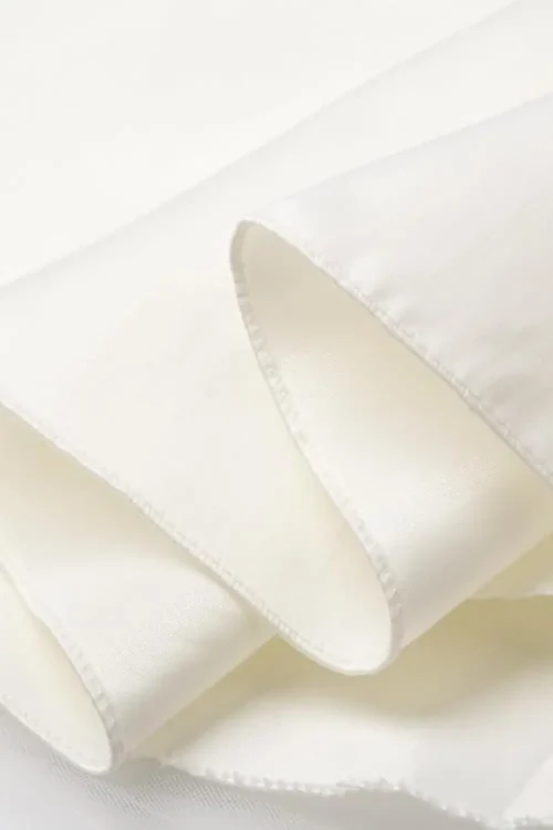 satin wedding dress