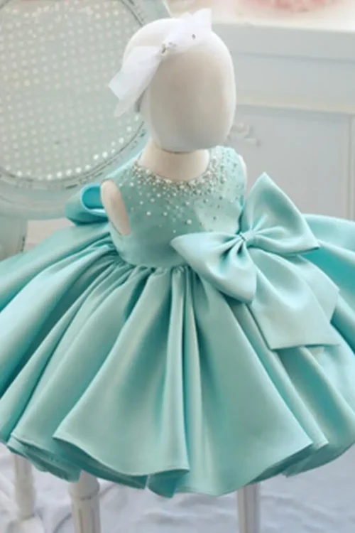 satin wedding dress
