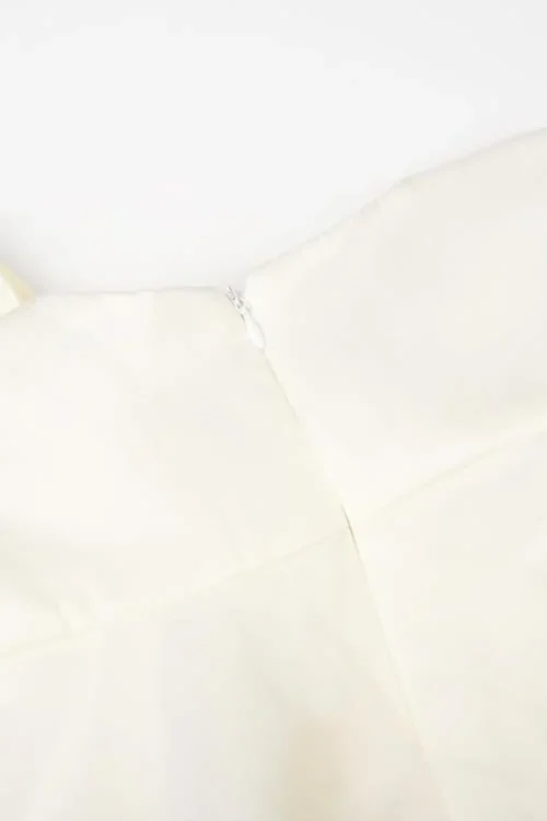 satin wedding dress
