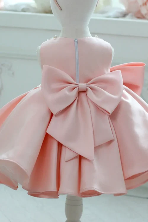 satin wedding dress