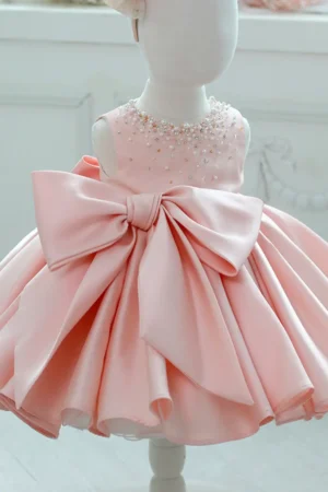 satin wedding dress