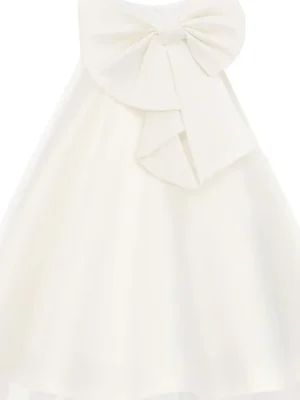 satin wedding dress