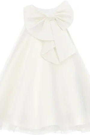 satin wedding dress