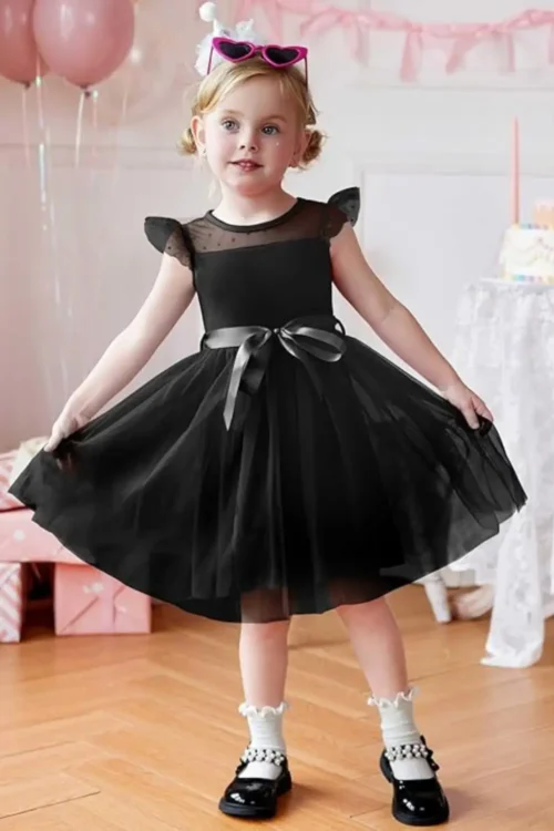black dress