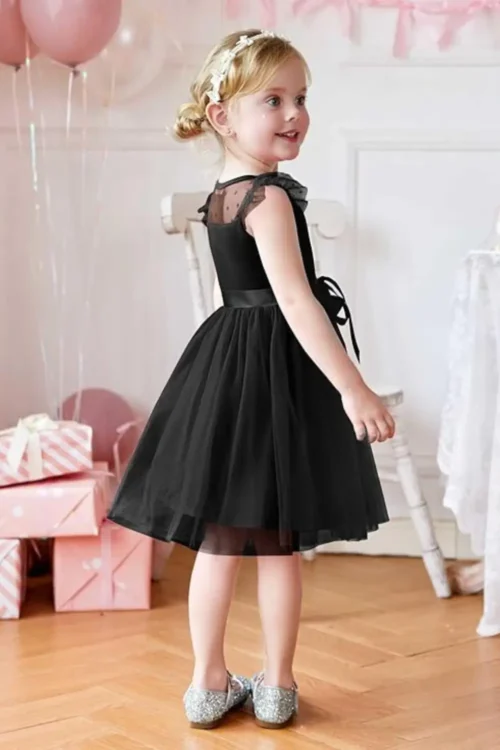 black dress