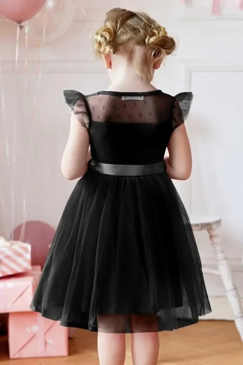 black dress