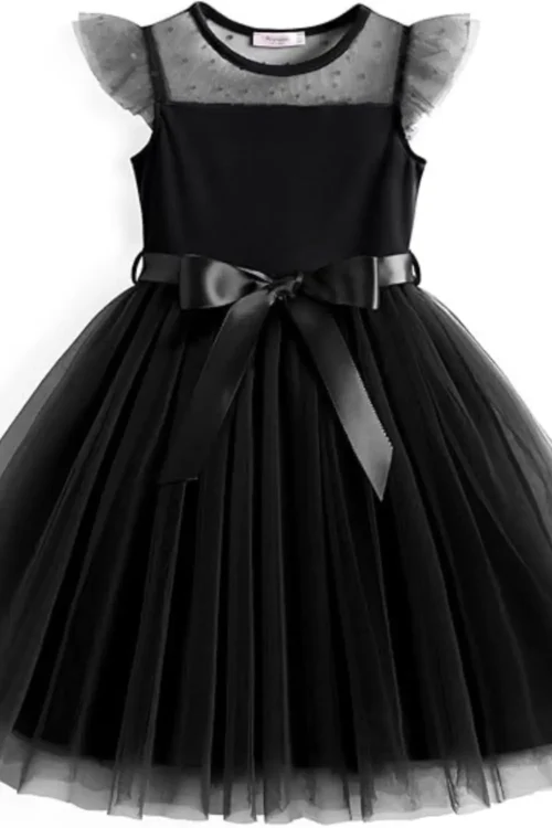 black dress