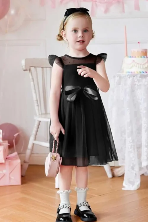 black dress