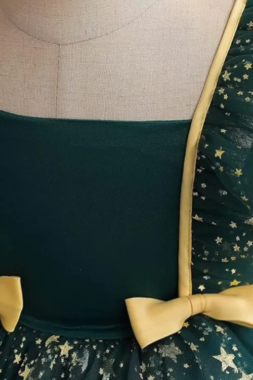 green prom dress