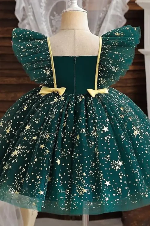 green prom dress