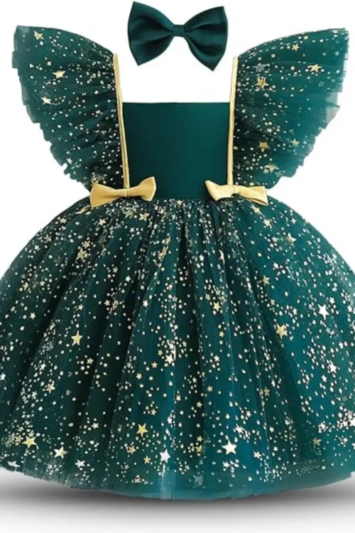 green prom dress