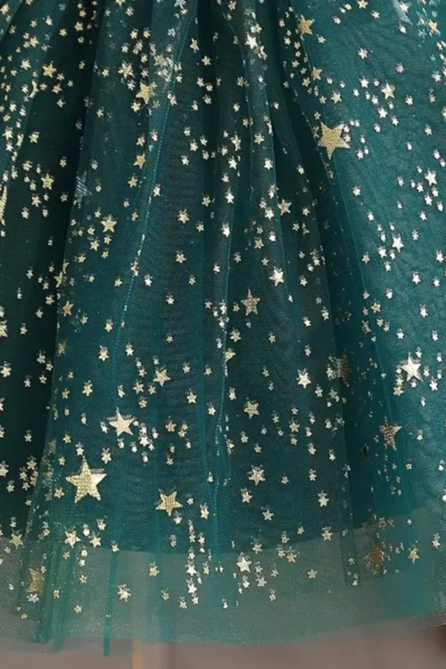 green prom dress
