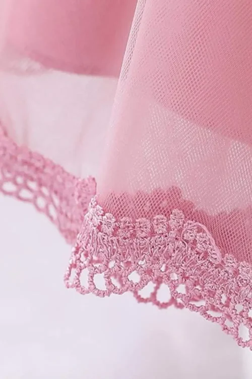 pink dress