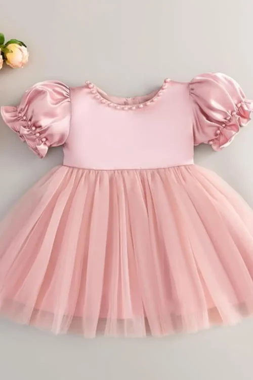 pink dress