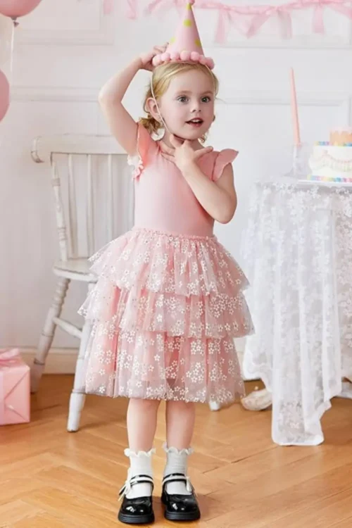 pink dress