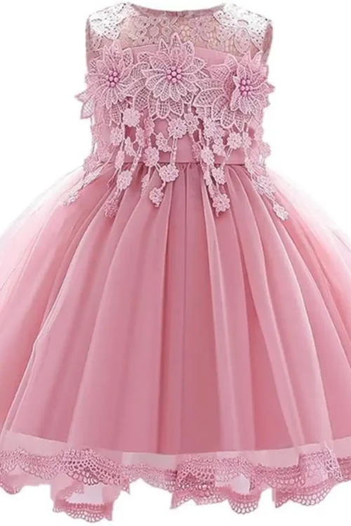 pink dress