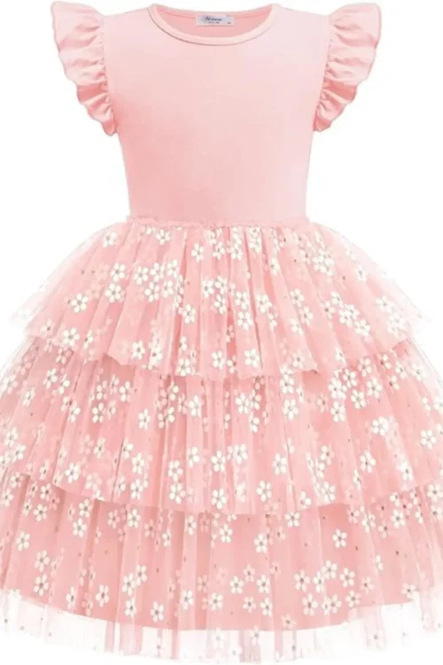 pink dress
