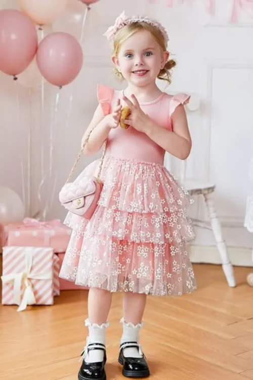pink dress