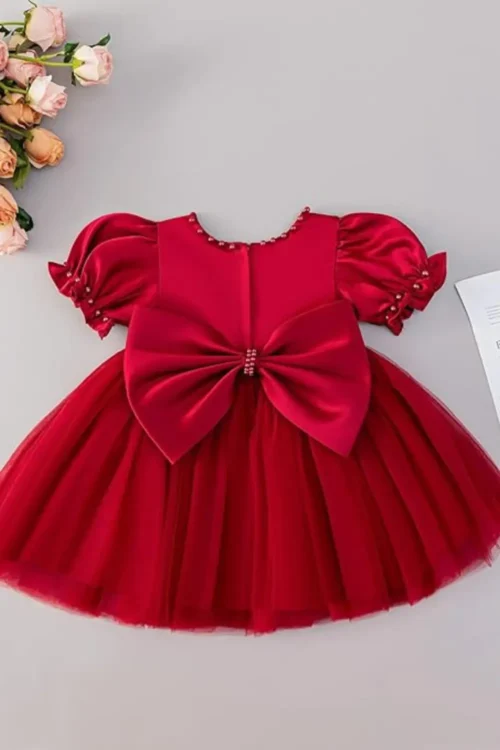 red dress