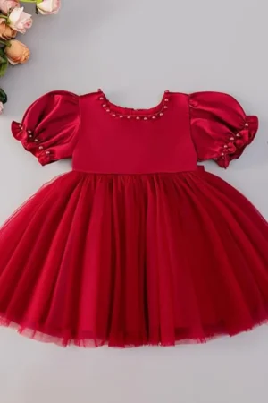 red dress