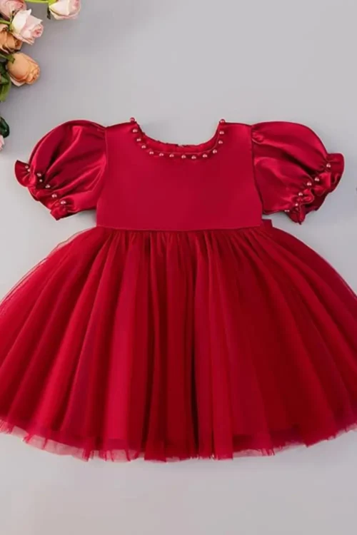 red dress