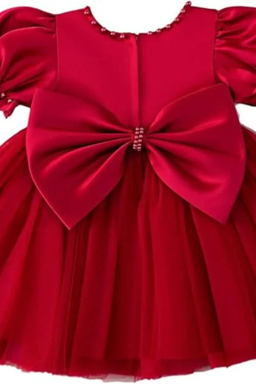red dress