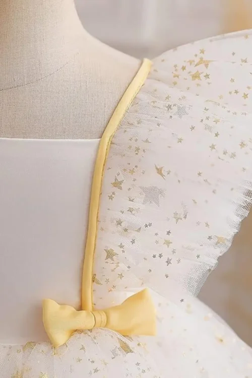 white prom dress
