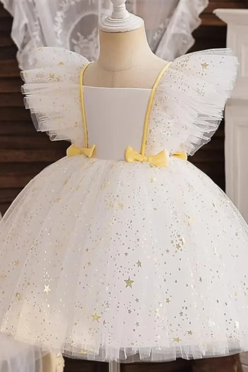 white prom dress