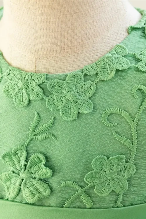 Fairytale Dress to Impress – Sage Green Dress for Little Dreamers - Image 3