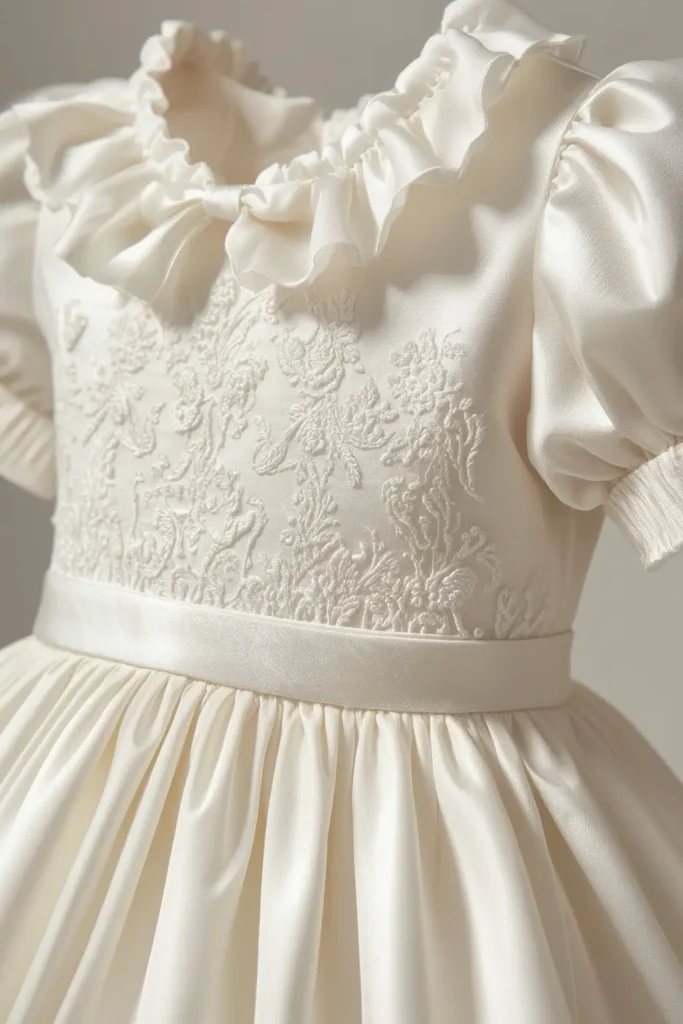 white-graduation-dress