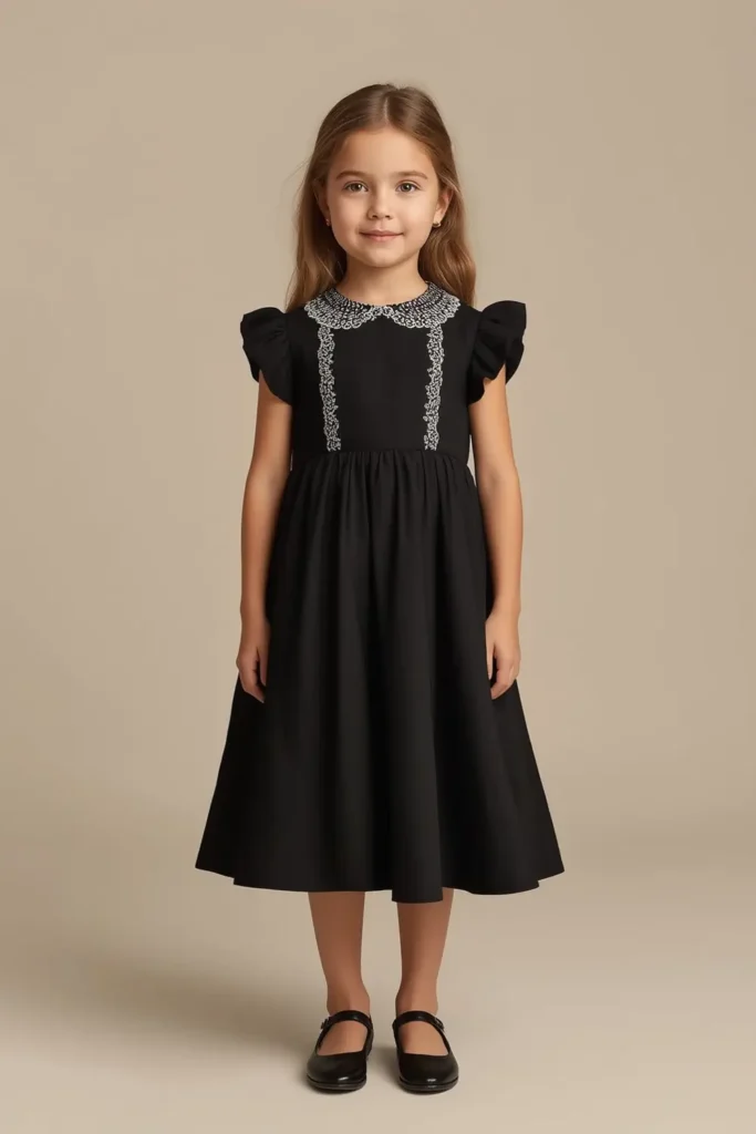 black-and-white-dress