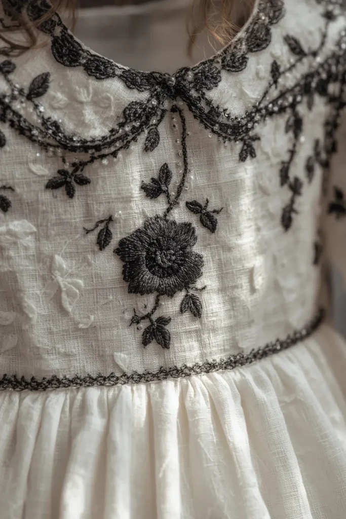 black-and-white-dress