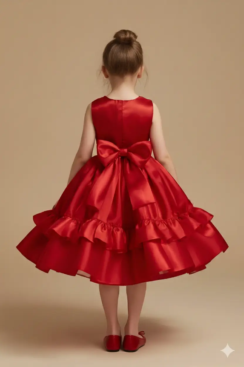 long-red-dress