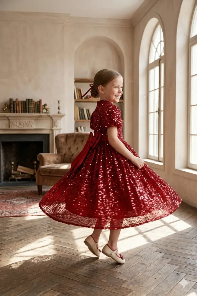 Kids Red Dress