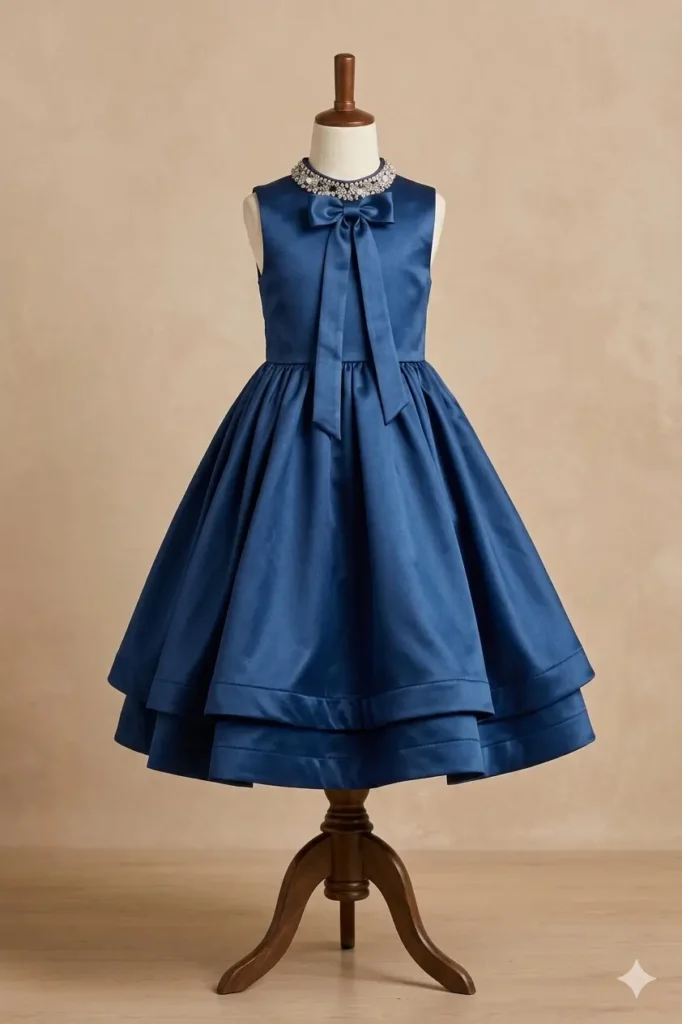 Kids Satin Dress