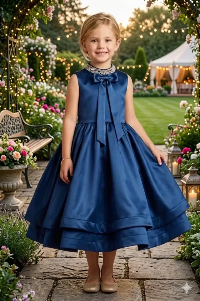Kids Satin Dress