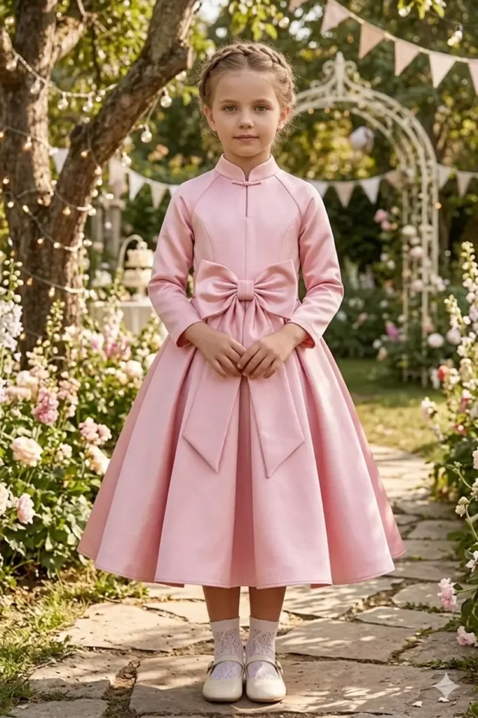Kids Satin Dress