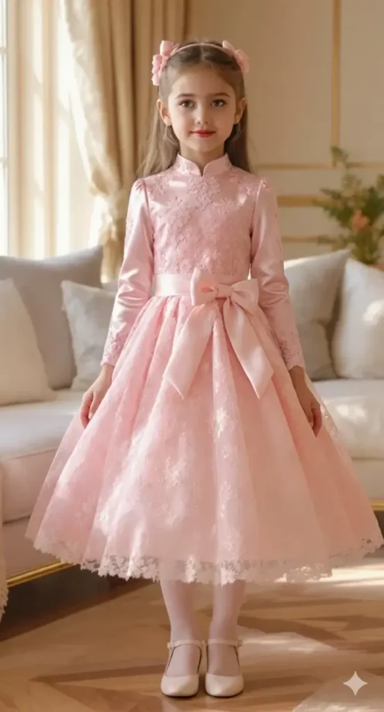 Lace-Dress-For-Kids