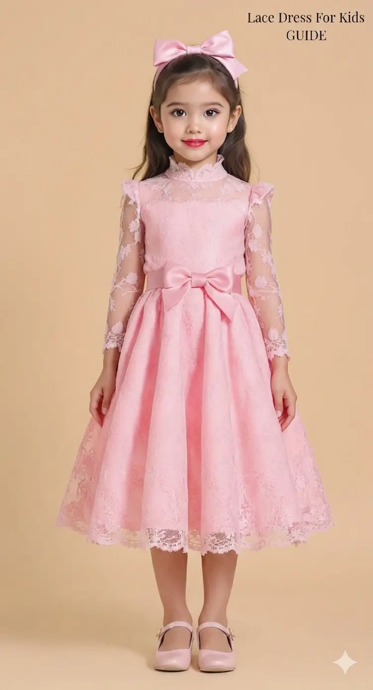 Lace-Dress-For-Kids