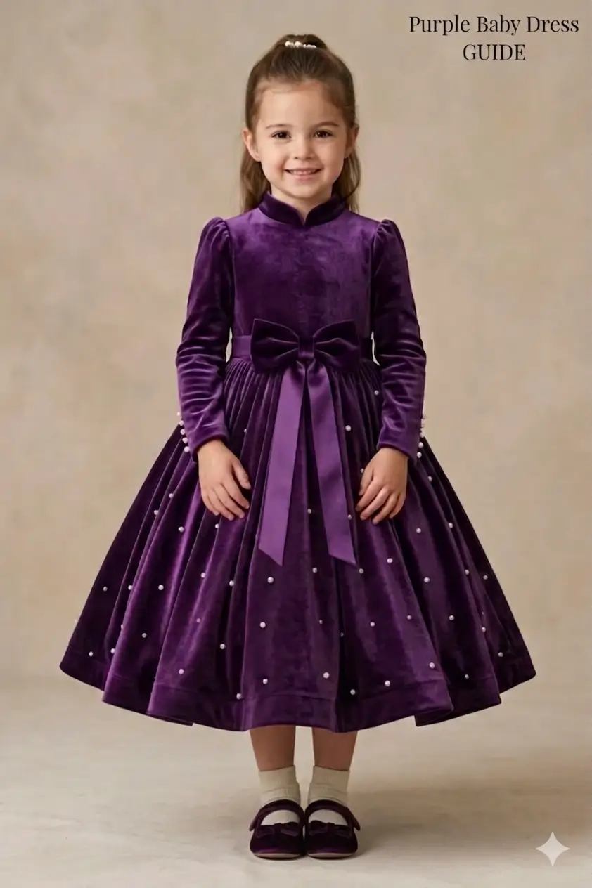 Purple Baby Dress
