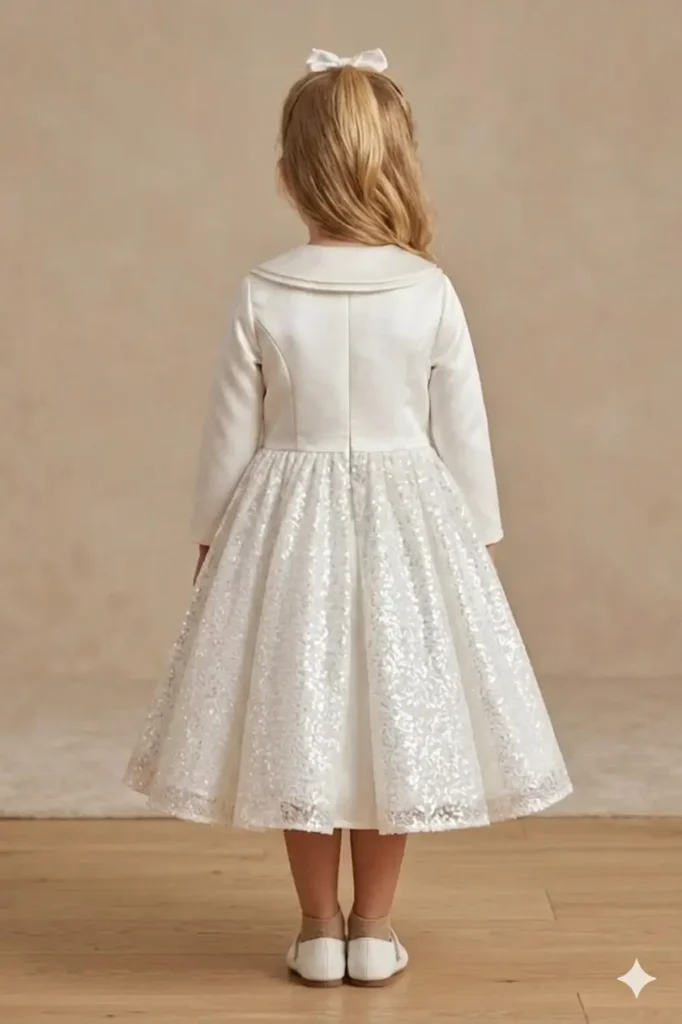 Satin Toddler Dress